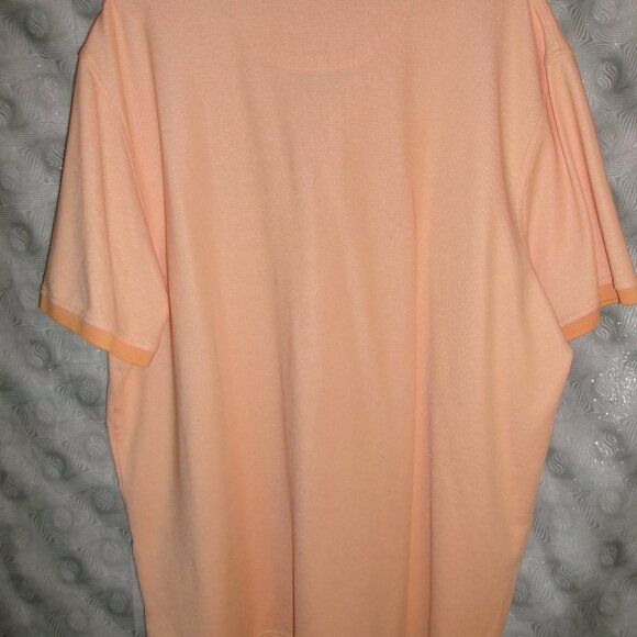 Izod Men's Advantage Performance Natural Stretch Peach Collard Shirt XXL - Picture 3 of 3